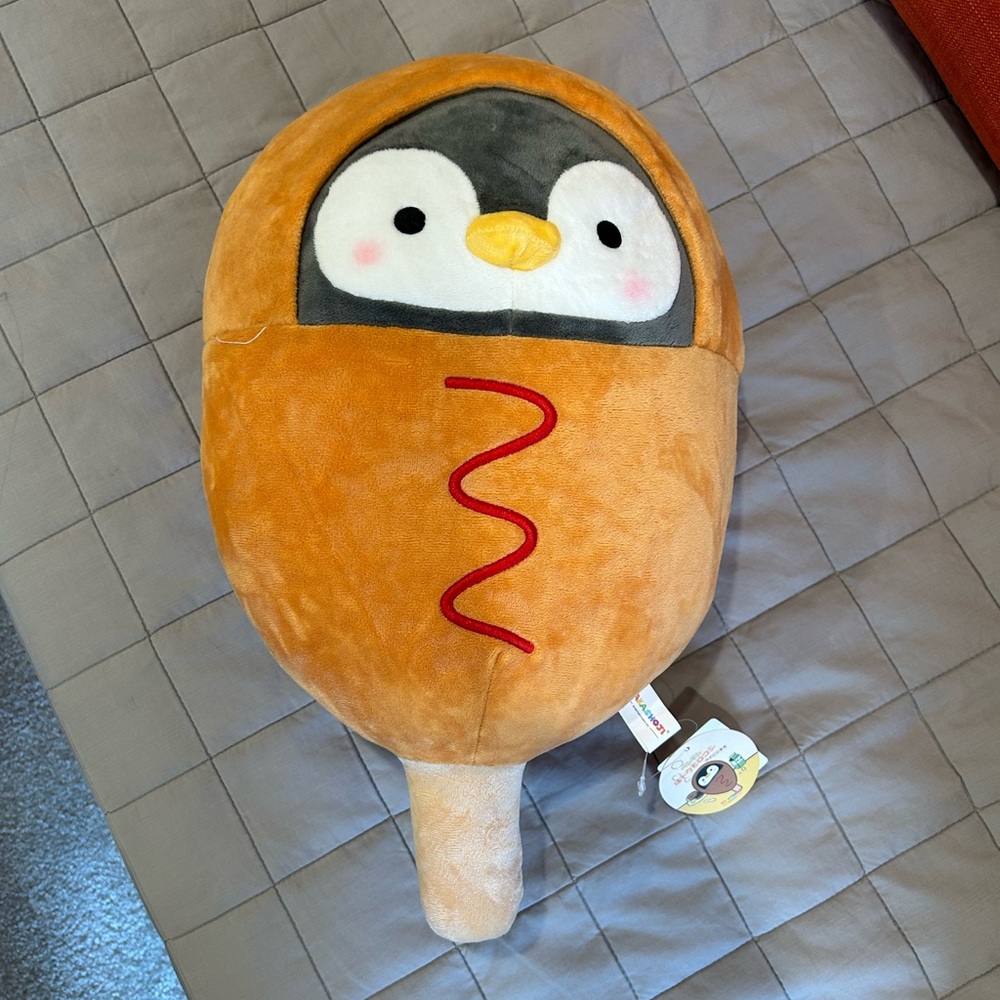 Takashoji Penguin Corndog Plush